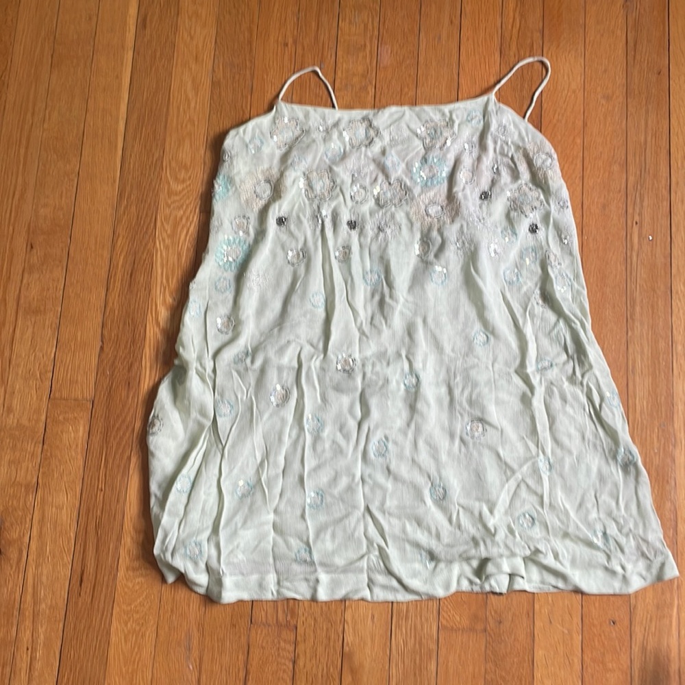 Free people light green dress